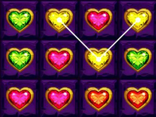 Jouer Heart Gems Connect Jeu