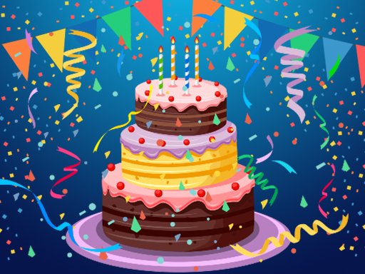 Jouer Birthday Cake Puzzle Jeu