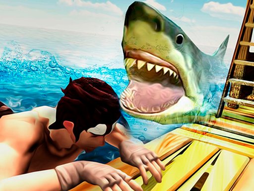 Jouer Raft Shark Hunting Jeu