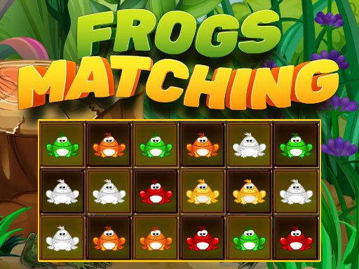 Jouer Frogs Matching Jeu