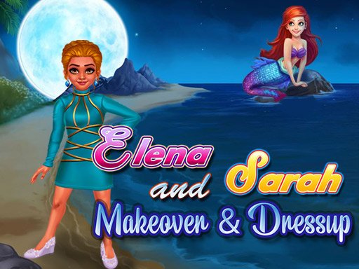 Jouer Elena and Sarah Makeover and Dressup Jeu