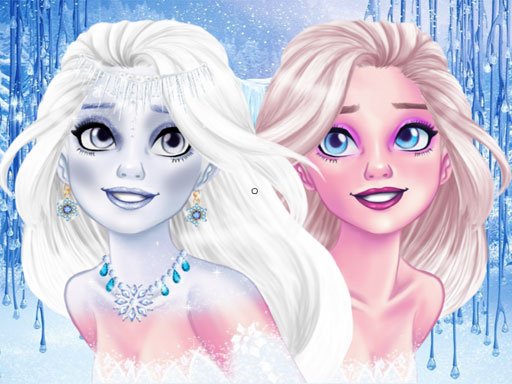 Jouer New Makeup Snow Queen Elsa Jeu