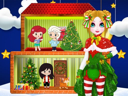 Jouer Christmas Puppet Princess House Jeu