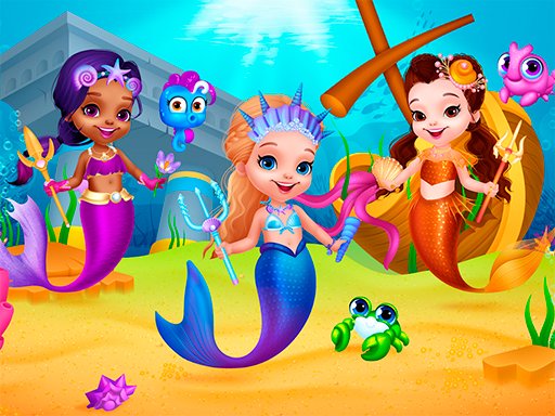 Jouer Little Mermaids Dress Up Jeu