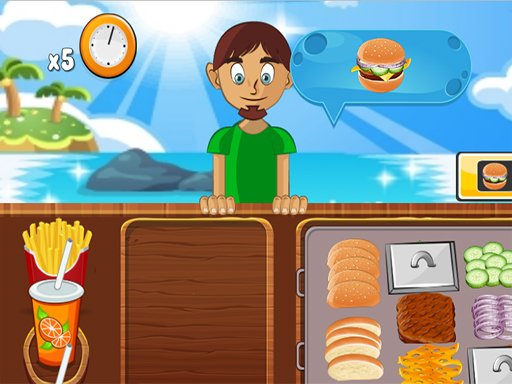 Jouer Beach Burger Jeu