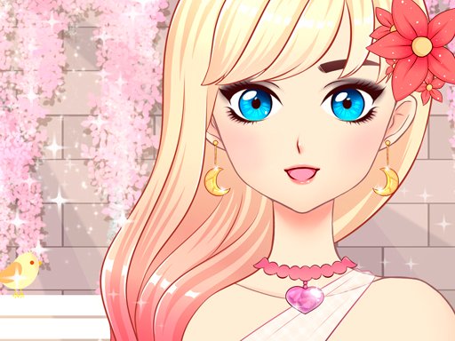 Jouer Anime Girl Fashion Dress Up & Makeup Jeu