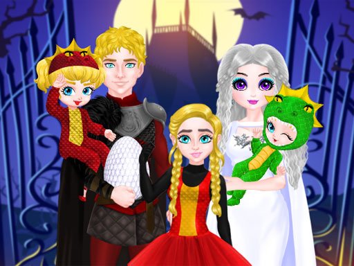 Jouer Princess Family Halloween Costume Jeu