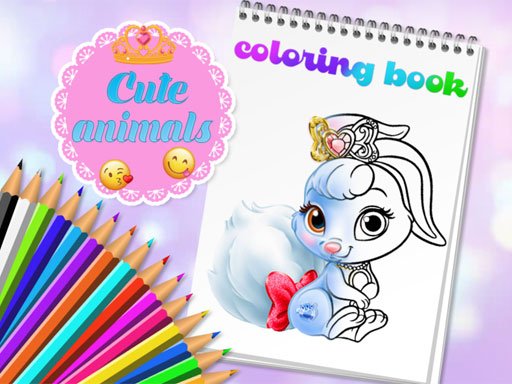 Jouer Cute Animals Coloring Jeu