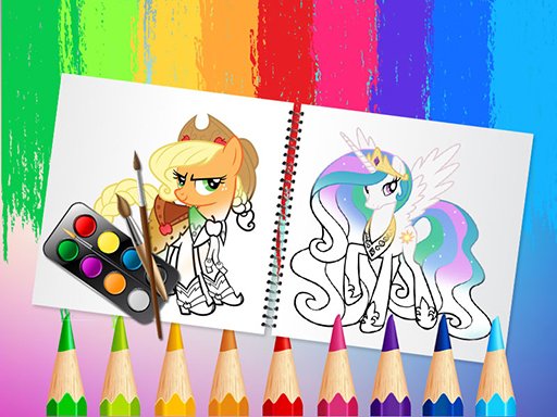 Jouer Sweet Pony Coloring Jeu