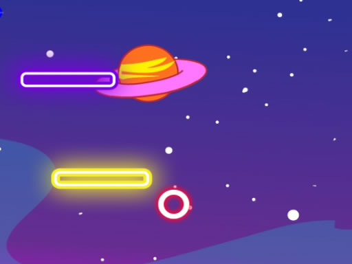 Jouer Neon Space Jump Jeu