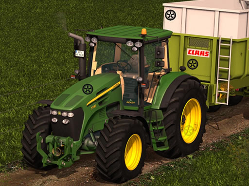 Jouer Tractors Hidden Tires Jeu