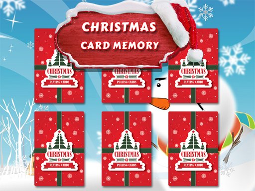 Jouer Christmas Card Memory Jeu