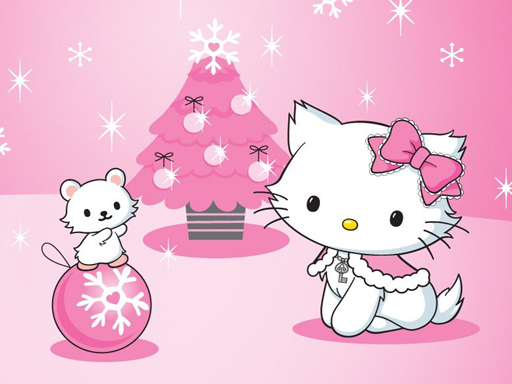 Jouer Hello Kitty Christmas Jigsaw Puzzle Jeu