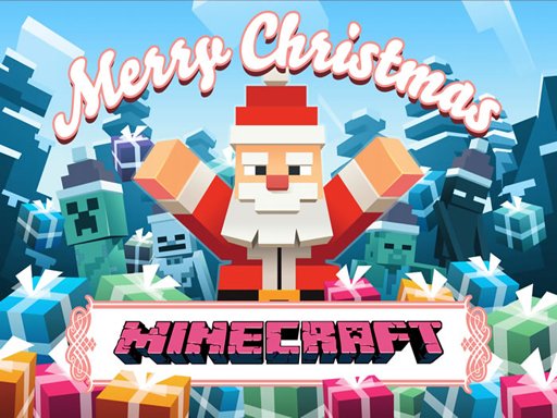 Jouer MineCraft Christmas Jigsaw  Puzzle Jeu