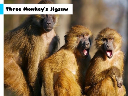 Jouer Three Monkey’s Jigsaw Jeu