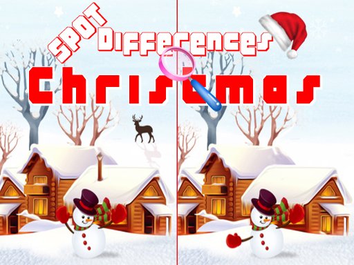 Jouer Christmas 2020 Spot Differences Jeu