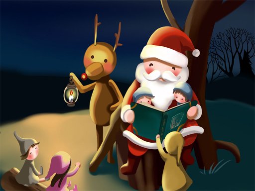 Jouer Merry Christmas Puzzles Jeu