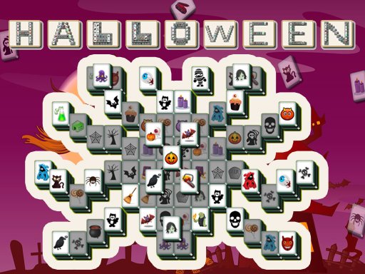 Jouer Halloween Mahjong Deluxe Online Jeu