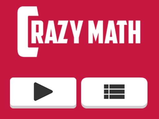 Jouer Crazy Math Jeu