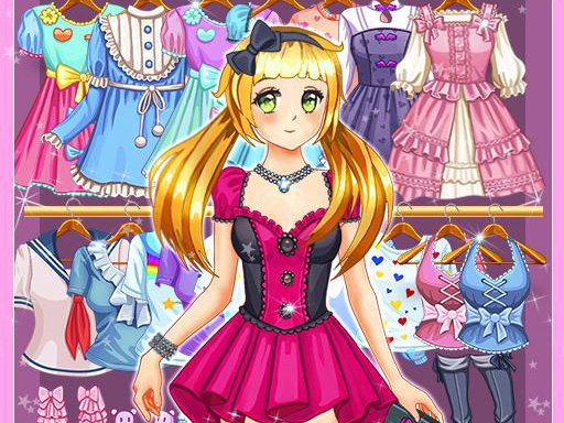 Jouer Anime Kawaii Dress Up Jeu