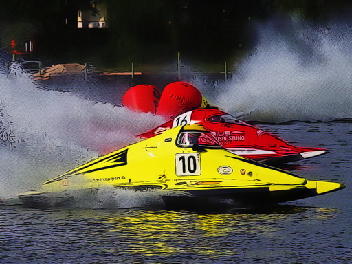 Jouer Motor Racing Boat Jeu