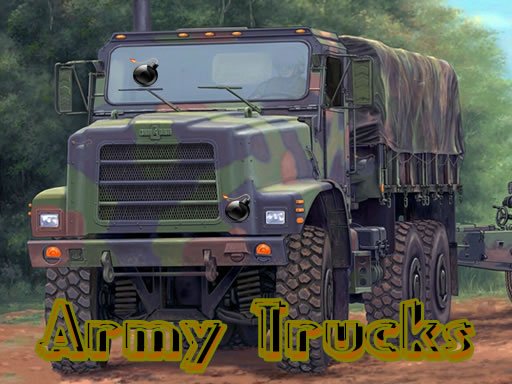 Jouer Army Trucks Hidden Objects Jeu