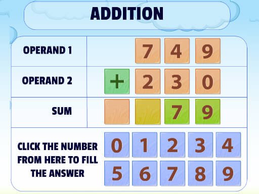 Jouer Addition Practice Jeu