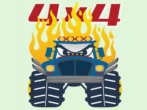 Jouer Monster Trucks Coloring Jeu