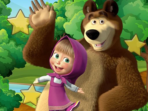 Jouer Masha and the Bear Hidden Object Jeu