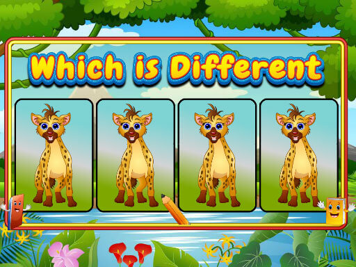 Jouer Which Is Different Animal Jeu