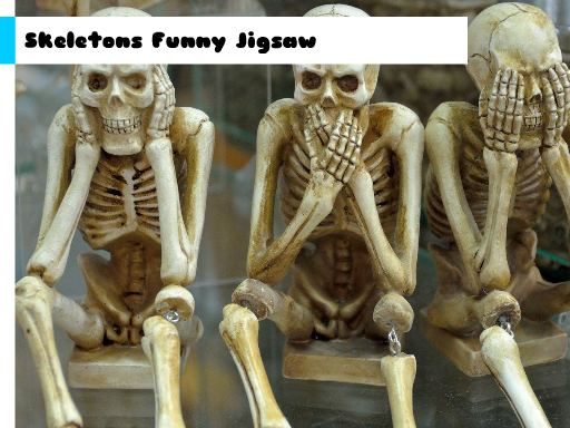 Jouer Skeletons Funny Jigsaw Jeu