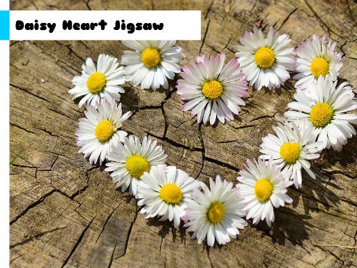 Jouer Daisy Heart Jigsaw Jeu