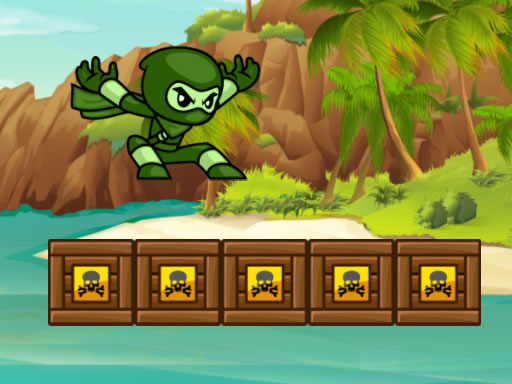 Jouer Green Ninja Run Jeu