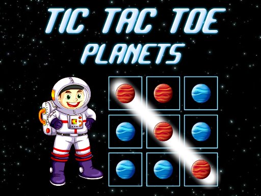 Jouer Tic Tac Toe Planets Jeu