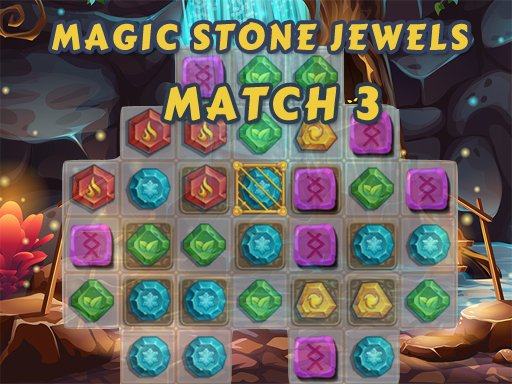 Jouer Magic Stone Jewels Match 3 Jeu