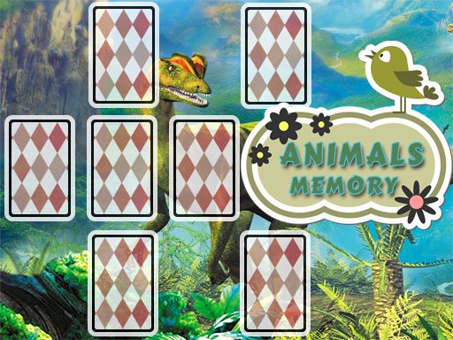 Jouer Animals Cards Memory Jeu