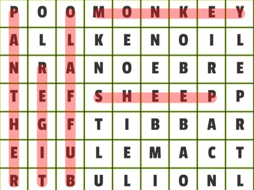 Jouer Animals Word Search Jeu