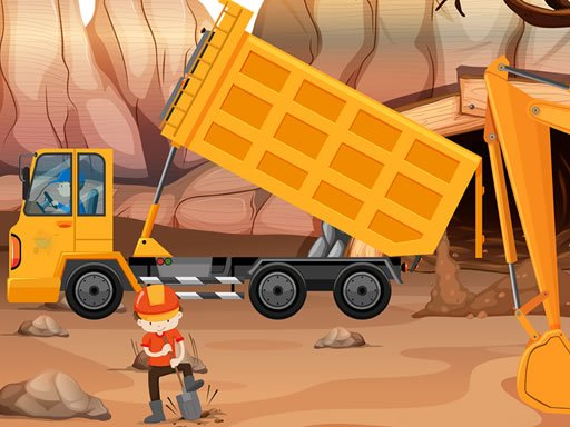 Jouer Dump Trucks Hidden Objects Jeu