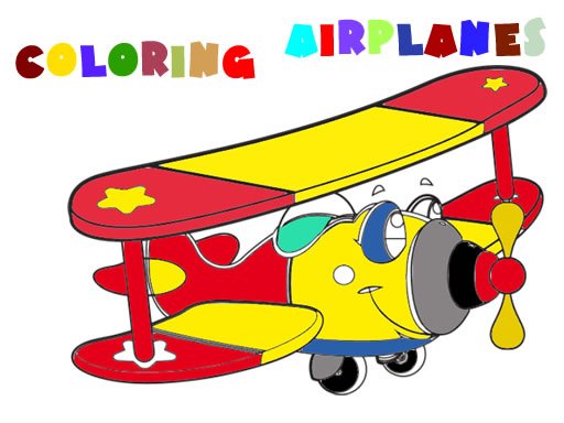 Jouer Airplane Coloring Jeu