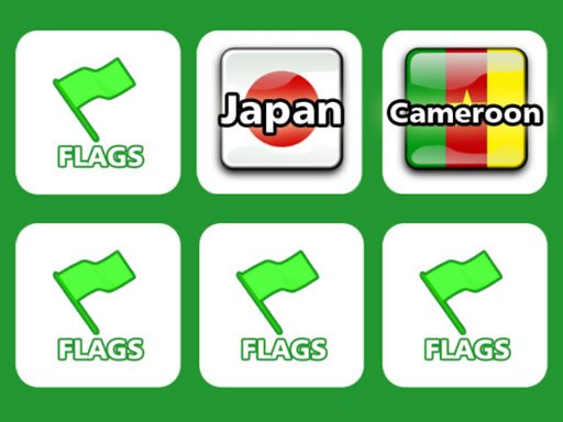 Jouer Memory with Flags Jeu