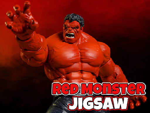 Jouer Red Monster Jigsaw Jeu