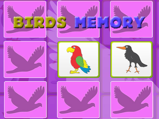 Jouer Kids Memory – Birds Jeu