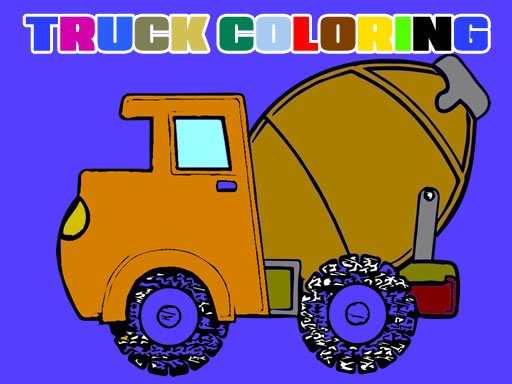 Jouer Trucks Coloring Jeu