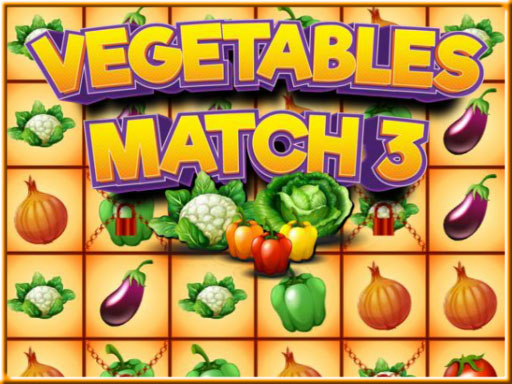 Jouer Vegetables Match 3 Jeu