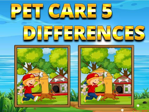 Jouer Pet Care 5 Differences Jeu