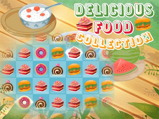 Jouer Delicious Food Collection Jeu