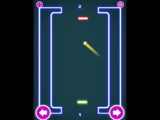 Jouer Pong Neon Jeu