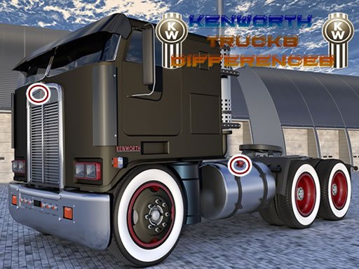 Jouer Kenworth Trucks Differences Jeu