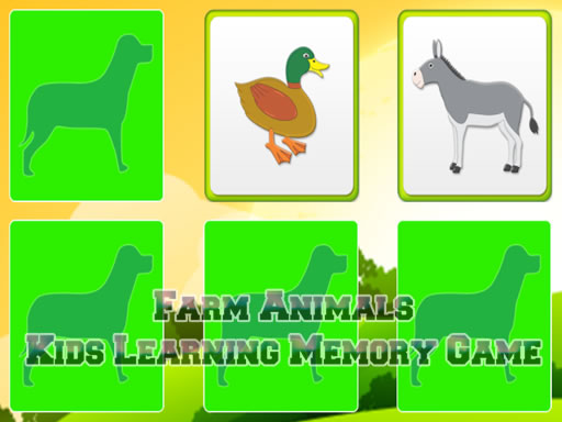 Jouer Kids Learning Farm Animals Jeu