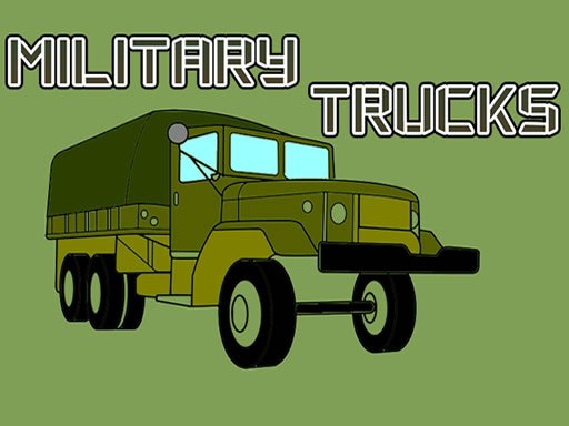 Jouer Military Trucks Coloring Jeu